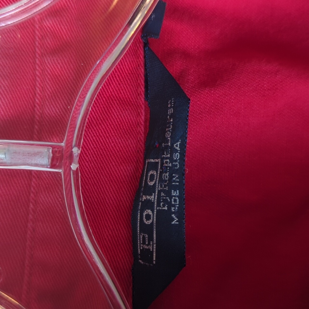 Polo by Ralph Lauren Red Bomber Jacket - Picture 2 of 10